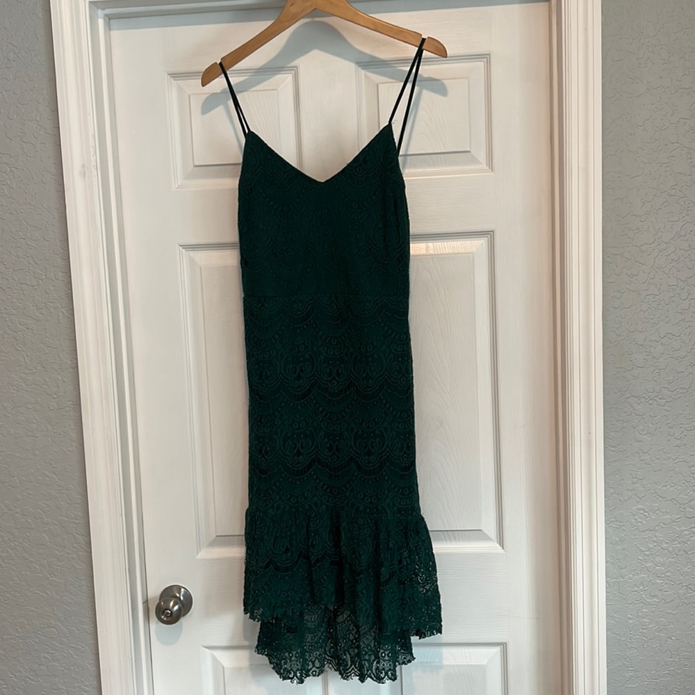 Green Lace Dress